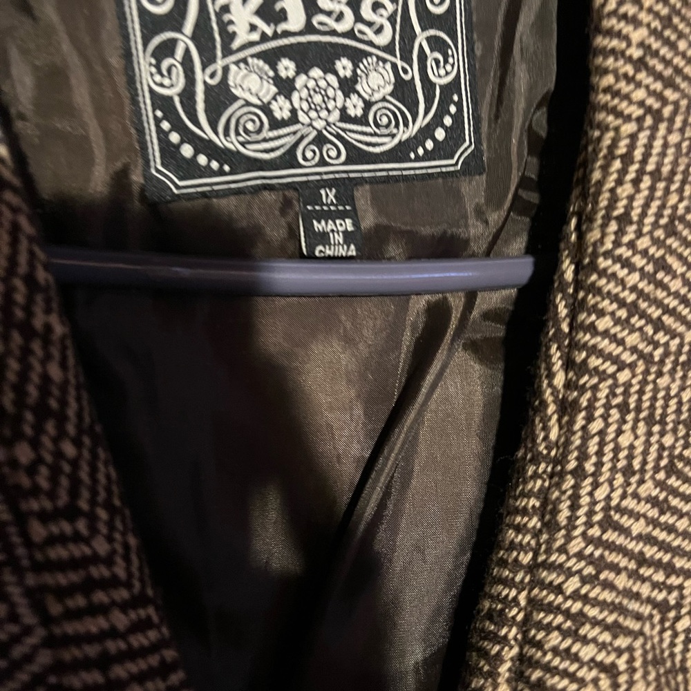 Brown wool jacket